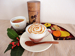 あきた雅香茶&秋田がっこ茶ソイラテ